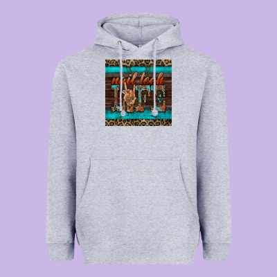 Nail Tech Life Mug Coaster Heavyweight Hoodie Designed By Barkaloodesign