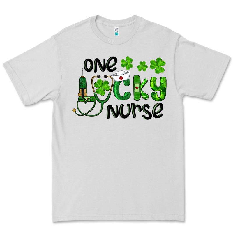 Saint Patricks One Lucky Nurse Premium Tee by RanaPortraitStore | Teevron
