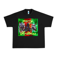 Black merry christmas gnomies Urban Heavy Tee - CowGirlArtShop