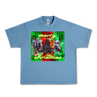Pebble Blue merry christmas gnomies Urban Heavy Tee - CowGirlArtShop