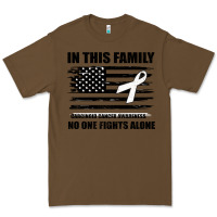 Cacao No One Fights Alone Pancreatic Cancer Awareness Premium Tee - Bettercallsaul