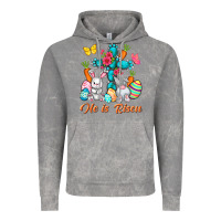 Cloud Rock He is risen with Cross Easter Day Vintage Hoodie - HowdyJamesFarm