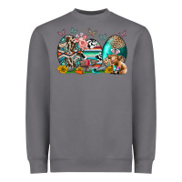 Storm easter easter eggs Heavyweight Sweatshirt - CowhideDigitalArt