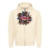 Sandshell merica Zipper Hoodie - SublimationCraftShop
