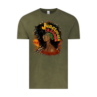 Vintage Olive juneteenth freedom 1865 Vintage Tee - CowGirlArtShop