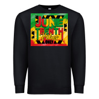 Black juneteenth vibes only tumbler Premium Sweatshirt - BarkalooDesign