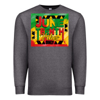Charcoal Heather juneteenth vibes only tumbler Premium Sweatshirt - BarkalooDesign