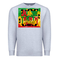 Heather Grey juneteenth vibes only tumbler Premium Sweatshirt - BarkalooDesign