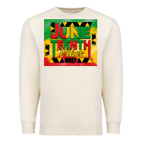 Sandshell juneteenth vibes only tumbler Premium Sweatshirt - BarkalooDesign