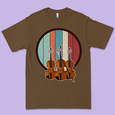 Violin Vintage Premium Tee Designed By Bettercallsaul