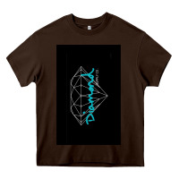 Chocolate Brown Diamond Supply Co Teal Gift Heavy Core Tee - trangStudio