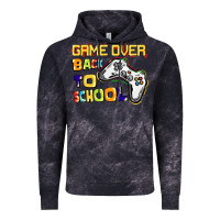 Cloud Black game over back to school Vintage Hoodie - CowGirlArtShop