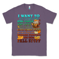 Lavender I want to Fall stuff Classic Tee - NancyCooperArtShop
