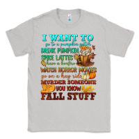 Moon Dust I want to Fall stuff Classic Tee - NancyCooperArtShop