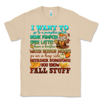 Mushroom I want to Fall stuff Classic Tee - NancyCooperArtShop