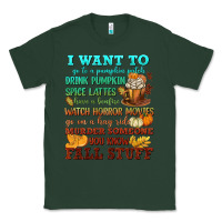Sports Green I want to Fall stuff Classic Tee - NancyCooperArtShop