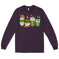 Plum fantastic movie character coffee cups Long Sleeve Tee - OliviaCreatesArt