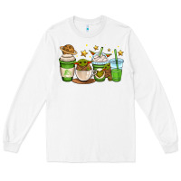 White fantastic movie character coffee cups Long Sleeve Tee - OliviaCreatesArt