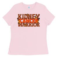 Bubblegum Pink kidney cancer warrior Ladies Tee - texasbilliewilder
