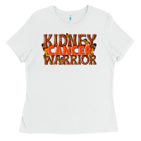 Kidney Cancer Warrior Ladies Tee | Teevron