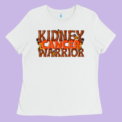 Kidney Cancer Warrior Ladies Tee Designed By Texasbilliewilder