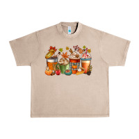 French Oak fall coffee cups Urban Heavy Tee - CowGirlArtShop