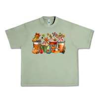 Oil Green fall coffee cups Urban Heavy Tee - CowGirlArtShop