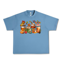 Pebble Blue fall coffee cups Urban Heavy Tee - CowGirlArtShop