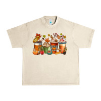 Sandshell fall coffee cups Urban Heavy Tee - CowGirlArtShop