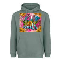 Sage nails Heavyweight Hoodie - BarkalooDesign