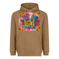 Toasted Coconut nails Heavyweight Hoodie - BarkalooDesign