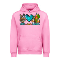 Fuchsia Pink peace love whiskey Urban Hoodie - AdoDesignShop