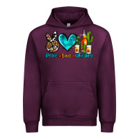 Mauve Wine peace love whiskey Urban Hoodie - AdoDesignShop