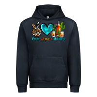 Navy peace love whiskey Urban Hoodie - AdoDesignShop