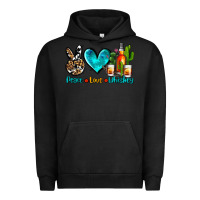Pigment Black peace love whiskey Urban Hoodie - AdoDesignShop