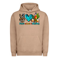 Pigment Burro peace love whiskey Urban Hoodie - AdoDesignShop
