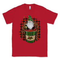 Red Gnomes With Coffee Christmas Classic Tee - RanaPortraitStore