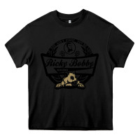 Black ricky bobby racing Heavy Core Tee - trangStudio