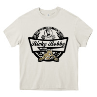 Cream ricky bobby racing Heavy Core Tee - trangStudio