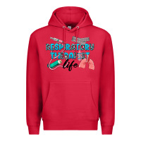 Cardinal Western Respiratory Therapist Life Premium Hoodie - LillyAllenDesigns