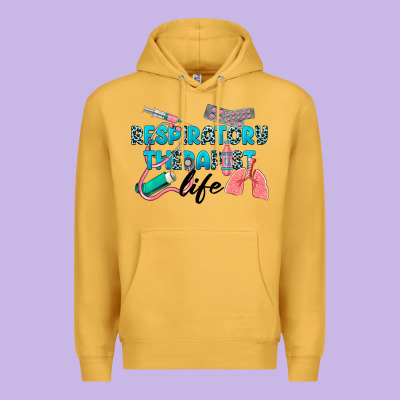 Western Respiratory Therapist Life Premium Hoodie Designed By Lillyallendesigns