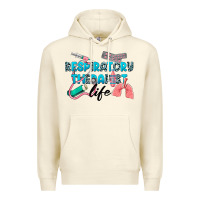 Sandshell Western Respiratory Therapist Life Premium Hoodie - LillyAllenDesigns