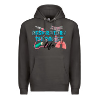 Smoke Western Respiratory Therapist Life Premium Hoodie - LillyAllenDesigns