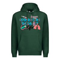 Sports Green Western Respiratory Therapist Life Premium Hoodie - LillyAllenDesigns