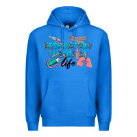 True Royal Western Respiratory Therapist Life Premium Hoodie - LillyAllenDesigns