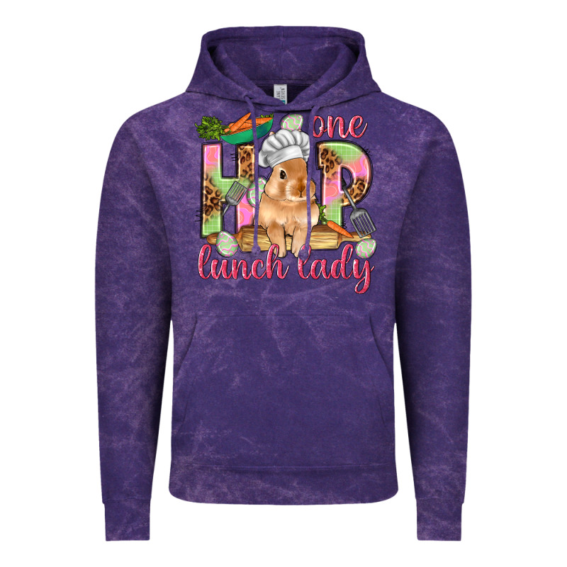 One Hip Lunch Lady Easter Day Vintage Hoodie by HowdyJamesFarm | Teevron