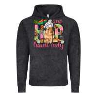 Vintage Black One hip lunch lady Easter Day Vintage Hoodie - HowdyJamesFarm