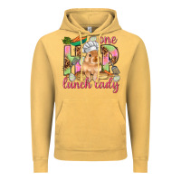 Vintage Mustard One hip lunch lady Easter Day Vintage Hoodie - HowdyJamesFarm