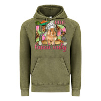 Vintage Olive One hip lunch lady Easter Day Vintage Hoodie - HowdyJamesFarm