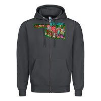 Smoke oklahoma Zipper Hoodie - SublimationCraftShop